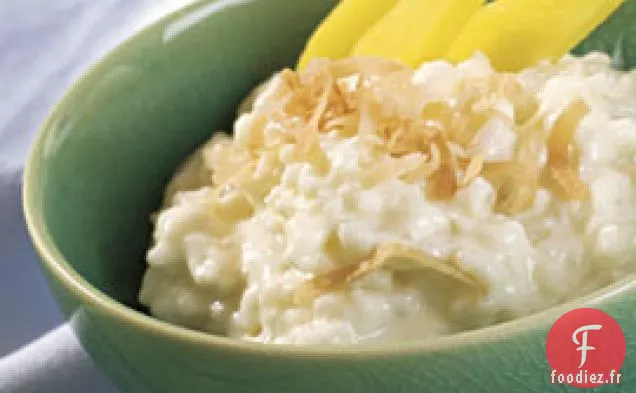 Riz Au Lait À La Noix De Coco À La Mangue