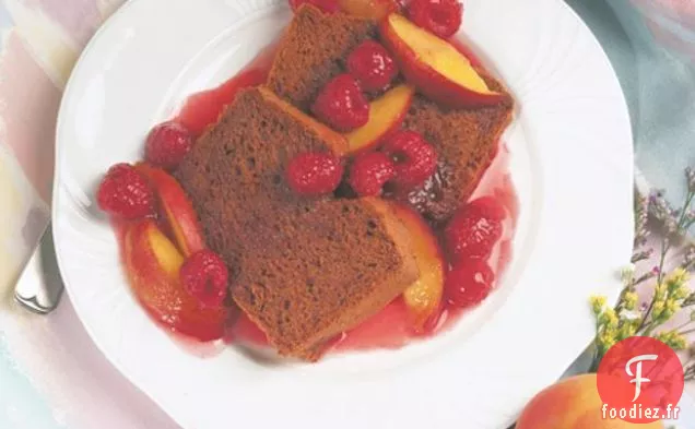 Gâteau d'Ange aux Amandes et au Cacao