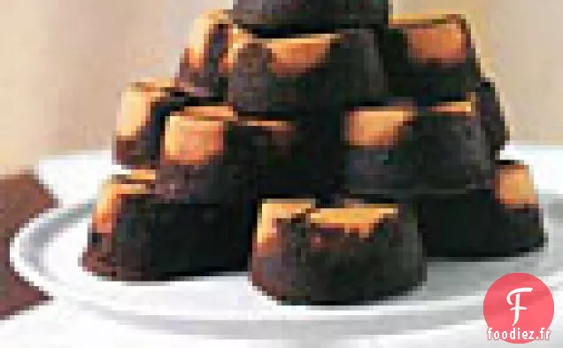 Gâteaux Bundt Individuels au Chocolat et au Beurre d'Arachide