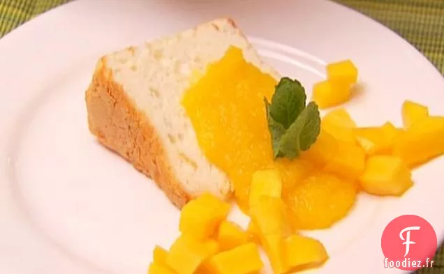 Gâteau d'Ange aux Mangues