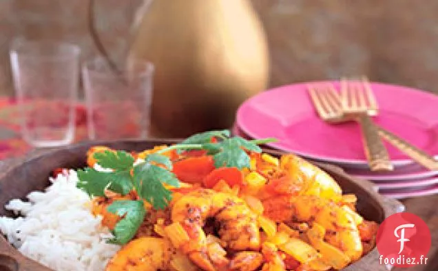 Crevettes aux cinq épices