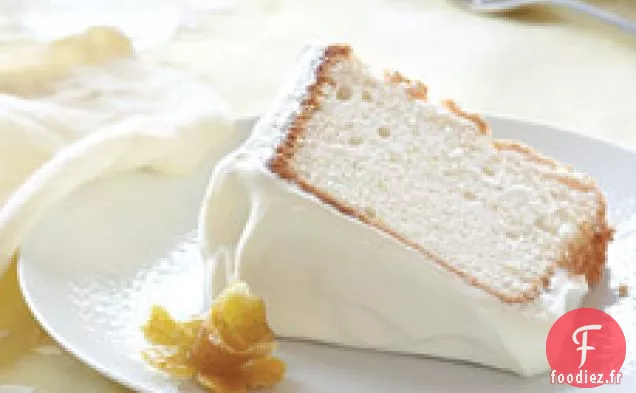 Gâteau aux Anges Citronnés