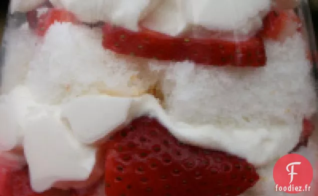 Fraise - mascarpone Parfaits