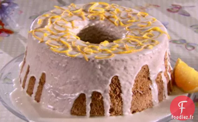 Gâteau de Nourriture d'Ange de Café