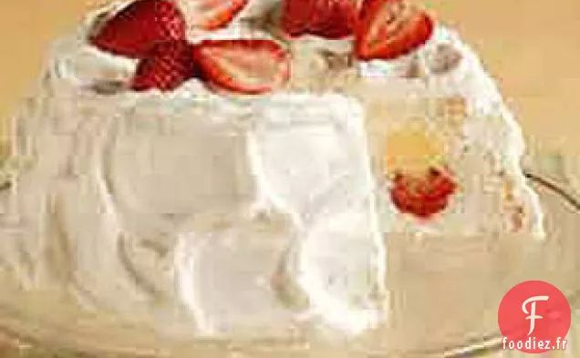 Gâteau Moelleux aux Fraises et au Citron