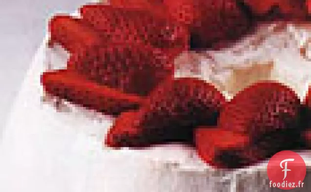 Tarte aux Pacanes aux Fraises et à la Crème