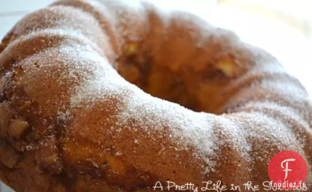 Gâteau au Café au Petit Déjeuner aux Pommes