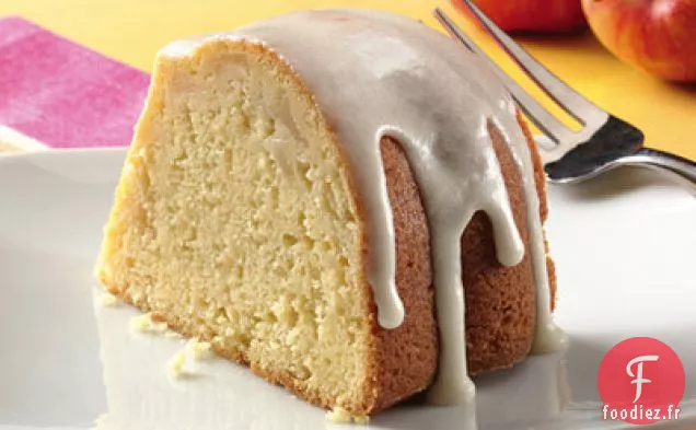 Gâteau au Fromage aux Pommes à l'Eau-De-Vie