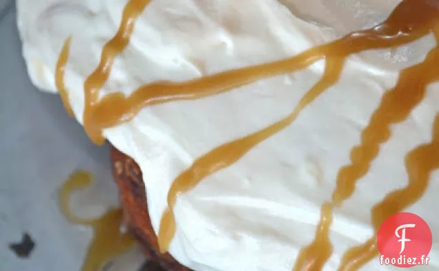 Gâteau aux Pommes de Récolte au Caramel