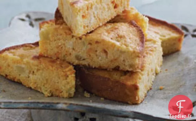 Gâteau Aux Pommes Et Au Cheddar