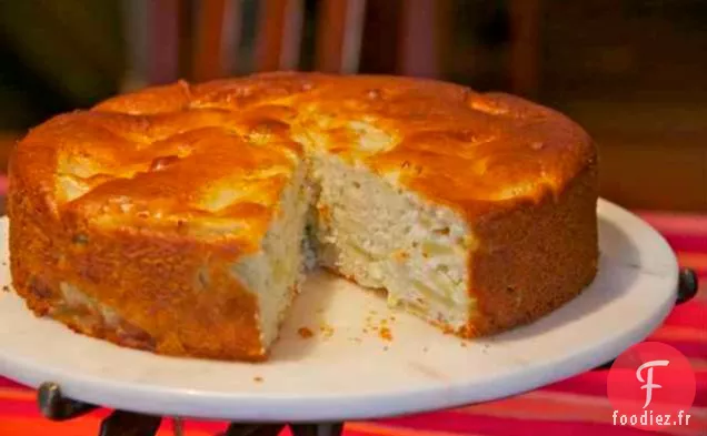 Torta Di Yogurt Con Mele E Rosmarino - Yaourt Au Romarin Et Aux Pommes