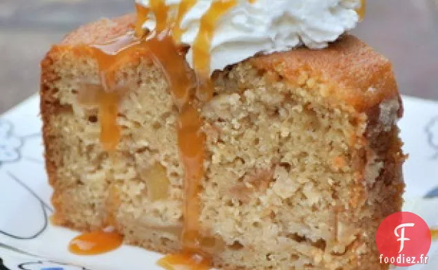 Gâteau au Gingembre Et aux Pommes à l'Érable