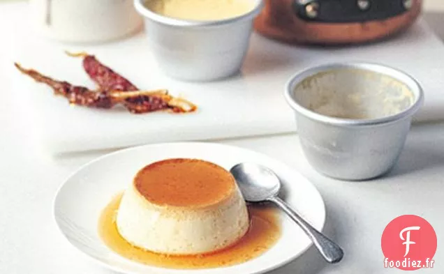 Crème Caramel au Piment et à la Cannelle