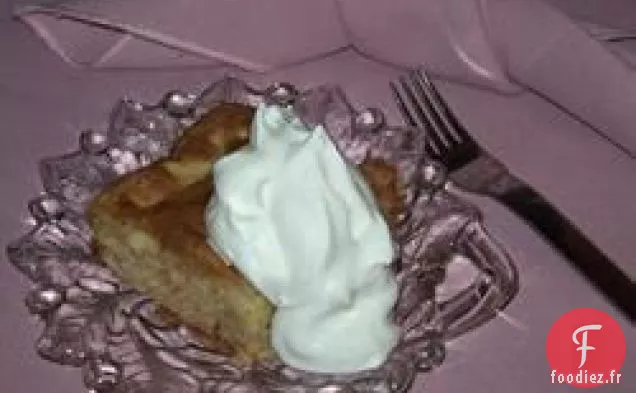 Gâteau aux Pommes Crues