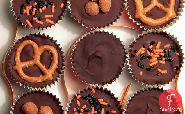 Comment Faire Des Tasses De Beurre D'Arachide Et De Caramel Salé