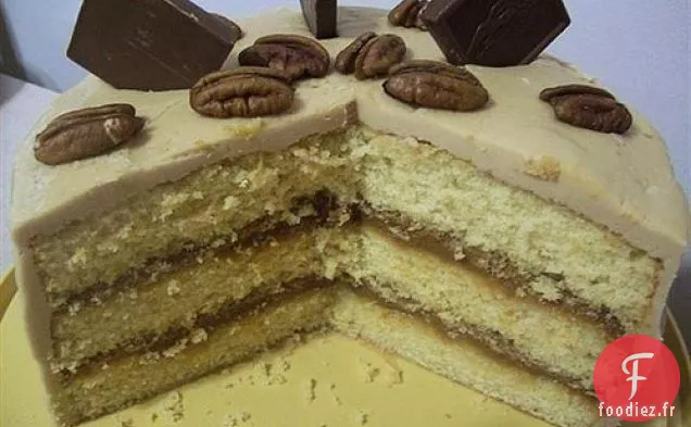 Gâteau Au Caramel à Trois Couches