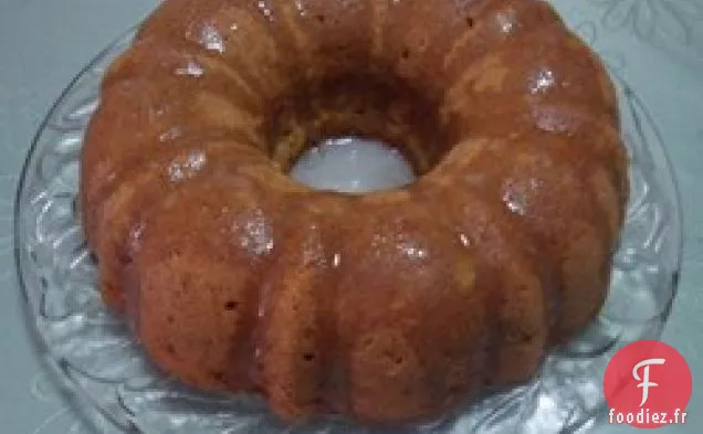 Gâteau aux Pommes Et aux Noix