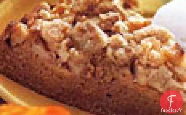 Gâteau Streusel à la Citrouille et aux Pommes