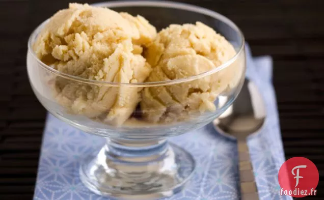 Crème Glacée Légère Au Caramel Salé