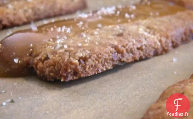 Sablés Sans Grains Au Caramel Salé