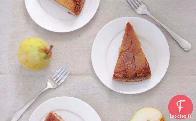 Torte Poire Caramel