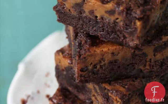 Brownies au Caramel Salé