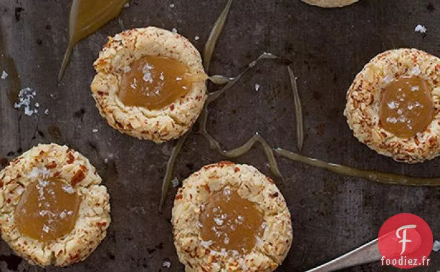 Recette de Biscuits au Caramel Salé Et à l'Amande