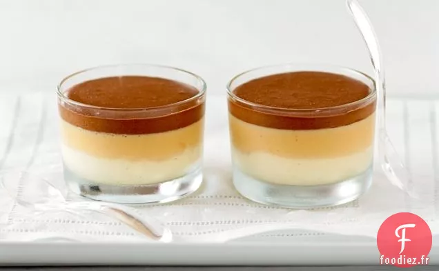 Vanille, Caramel Au Beurre Salé Et Mousse Au Chocolat