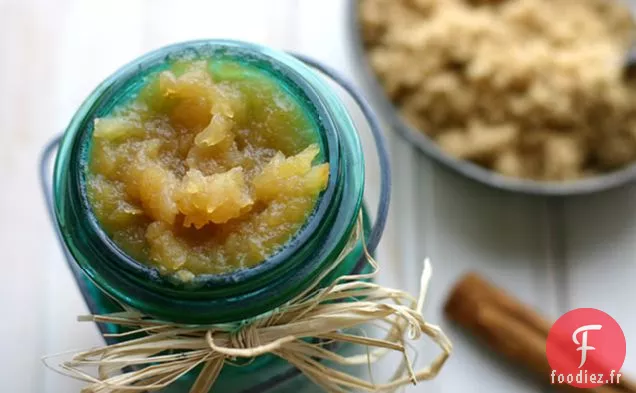 Compote de pommes au Caramel et Granola de 60 secondes