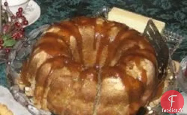 Gâteau aux Pommes Au Caramel