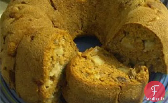 Gâteau aux Pommes Crues