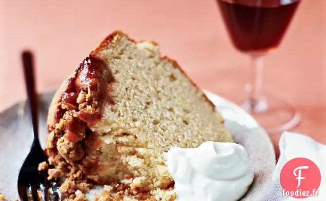 Gâteau Bundt aux Pommes Épicé à L'envers