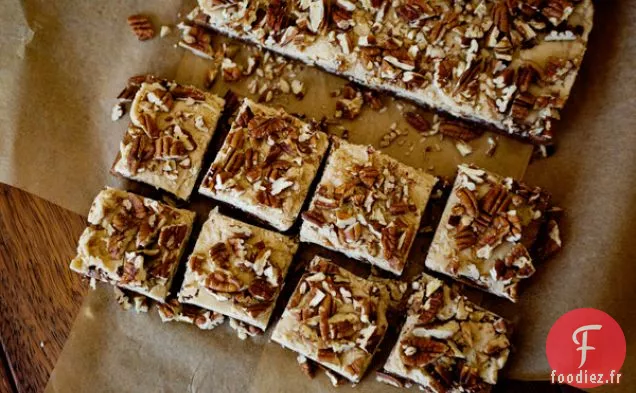 Brownies au Caramel et aux Pacanes