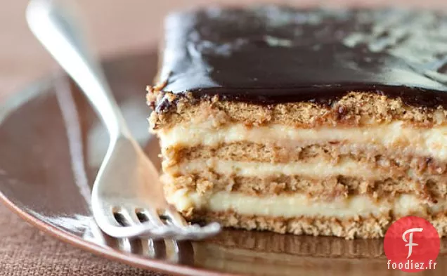 Strates de Tarte à la Crème Boston sans cuisson