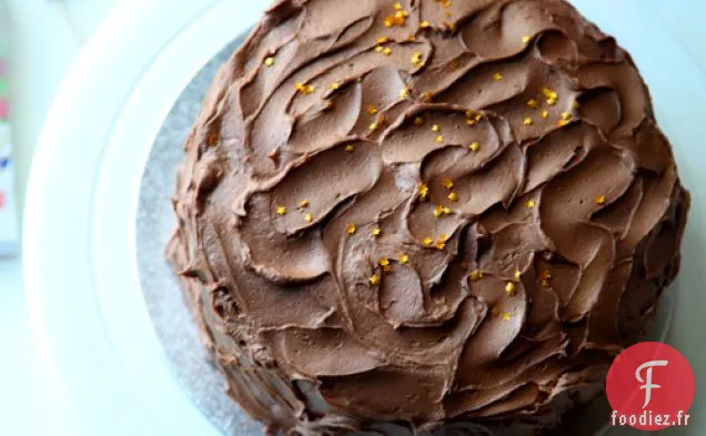 Gâteau Fudge au Chocolat Vilain