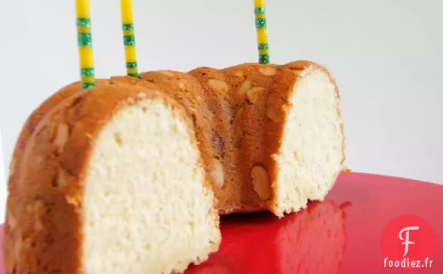 Gâteau au beurre en croûte d'amandes