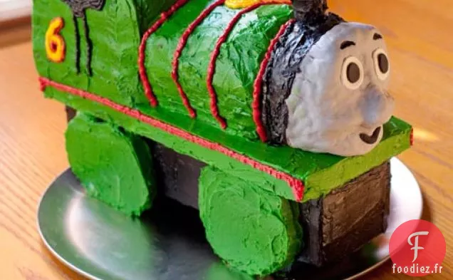 Gâteau d'Anniversaire Percy Train