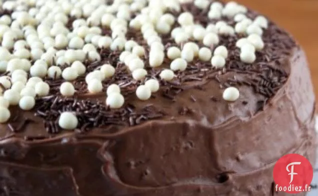 Gâteau au Chocolat à la Crème Sure