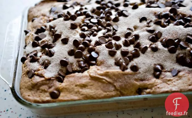 Gâteau au Café aux Pépites De Chocolat