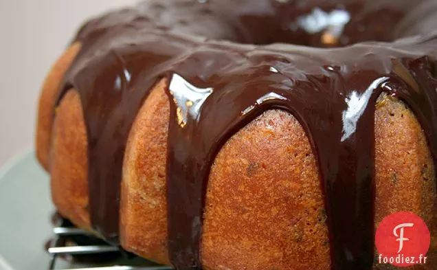 Gâteau aux Morceaux de Chocolat à l'Orange