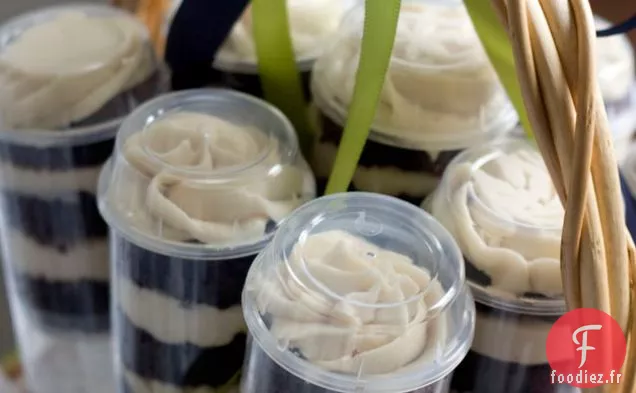 Gâteau Au Chocolat Avec Push Pops À La Crème Au Beurre Kahlua