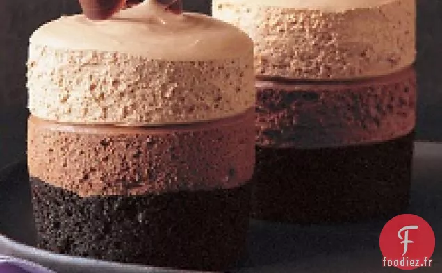 Gâteau Mousse Triple Chocolat