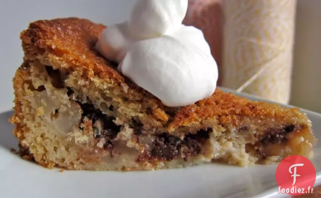 Gâteau Au Chocolat Et Aux Poires Doux-Amer