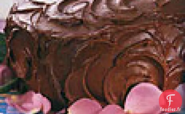 Gâteau d'Anniversaire au Chocolat Fudgy