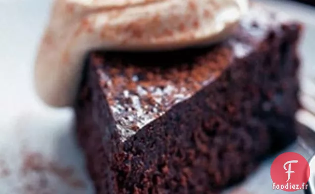 Gâteau Classique Sans Farine Au Chocolat