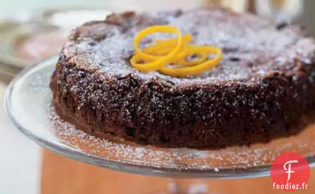 Gâteau Orange Chocolat Noir