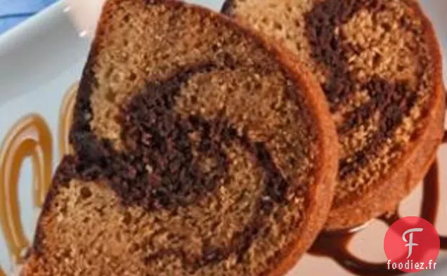 Gâteau Tourbillon au Chocolat Au Caramel