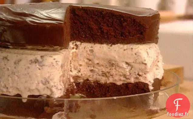 Gâteau aux Biscuits au Chocolat Congelé