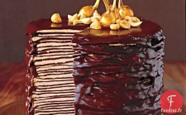 Gâteau Crêpe Au Chocolat Le Plus Noir