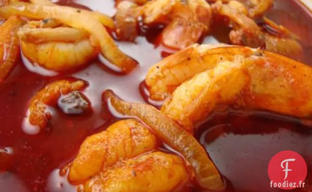 Crevettes Diaboliques (camarones À La Diabla)